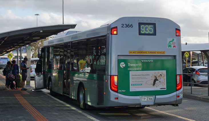 Transperth Volvo B7RLE Volgren Optimus 2366